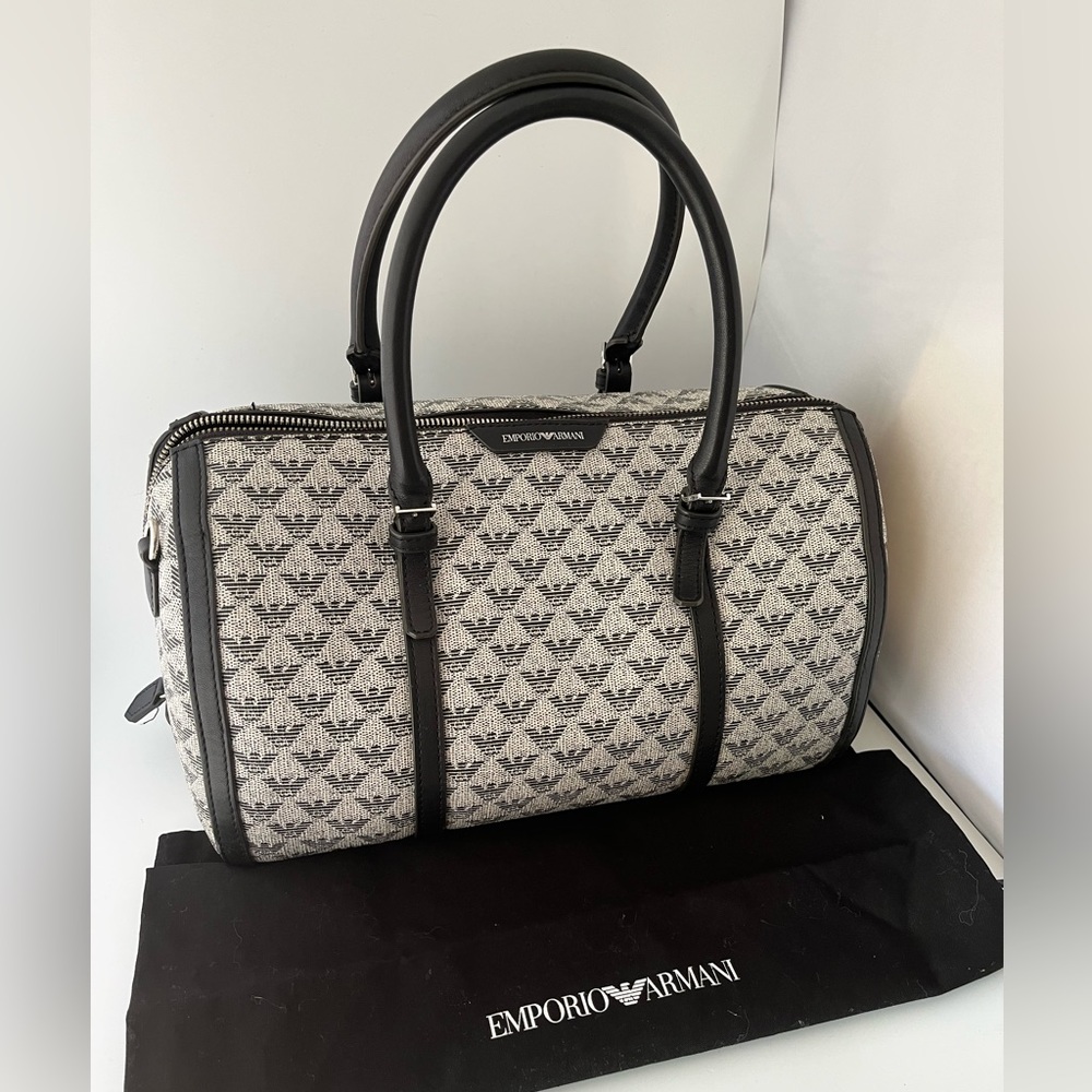 Emporio Armani bag in grey and black